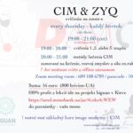 Pravidelné cvičenia ZYQ a CIM